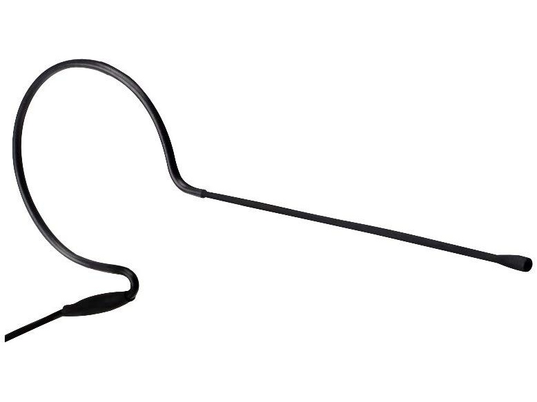 Electro-Voice RE97TX-BLACK Ultra-Low Profile Omnidirectional Headworn Microphone TA4F Connector Black