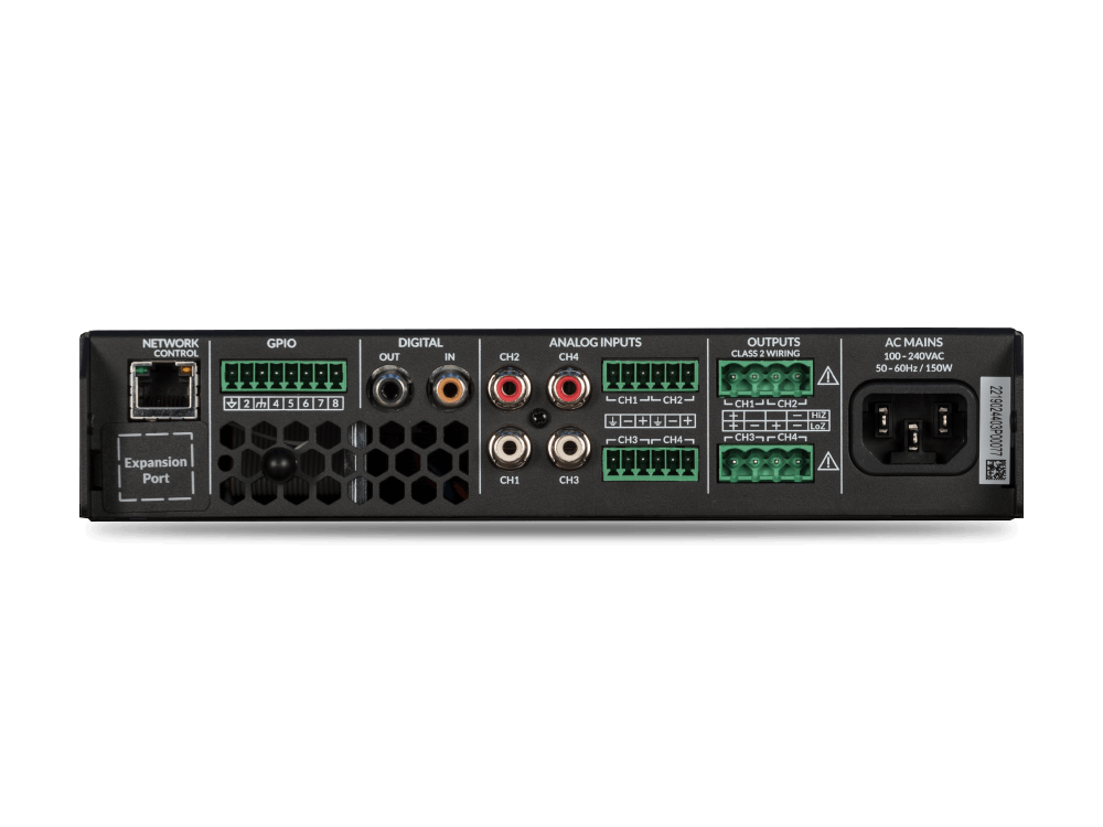 FBT MDA 4125 4-channel Class D amplifier - Image 2