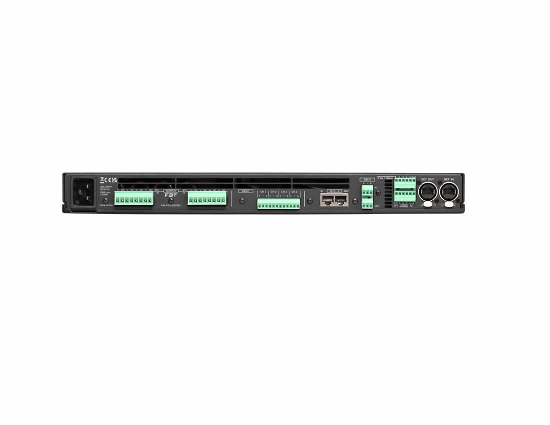 FBT MIURA 604I Digital 4-channel Class D Amplifier - Image 2