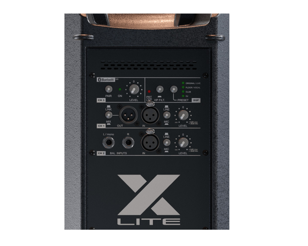 FBT X-Lite 110A 10in Powered Speaker with Built-in Bluetooth - Image 3