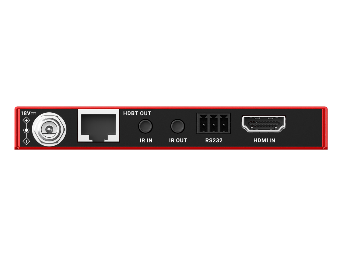 Hall Technologies HT-AIM-70-TX HDBaseT 4K60 4:2:0 8-bit Extender TX PoC / IR / RS232 40m Cat6A - Image 4