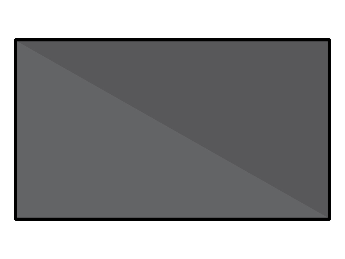 Hall Technologies HT-HV75-Q 75in 4K UHD 3840x2160 60Hz 2x2 Quad-View Display / 4x HDMI / Speakers - Image 2