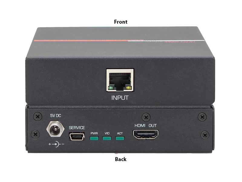 Hall Technologies ULTRA-V-R 4K UHD HDMI Extender (Receiver) for ULTRA-V Splitter/Extender Series