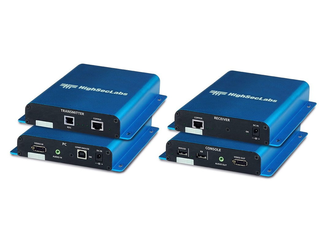 High Sec Labs FKCE11PH-N DPHDMI Commercial Copper Extender KVM up to 100 meters 4K 30hz, Pair