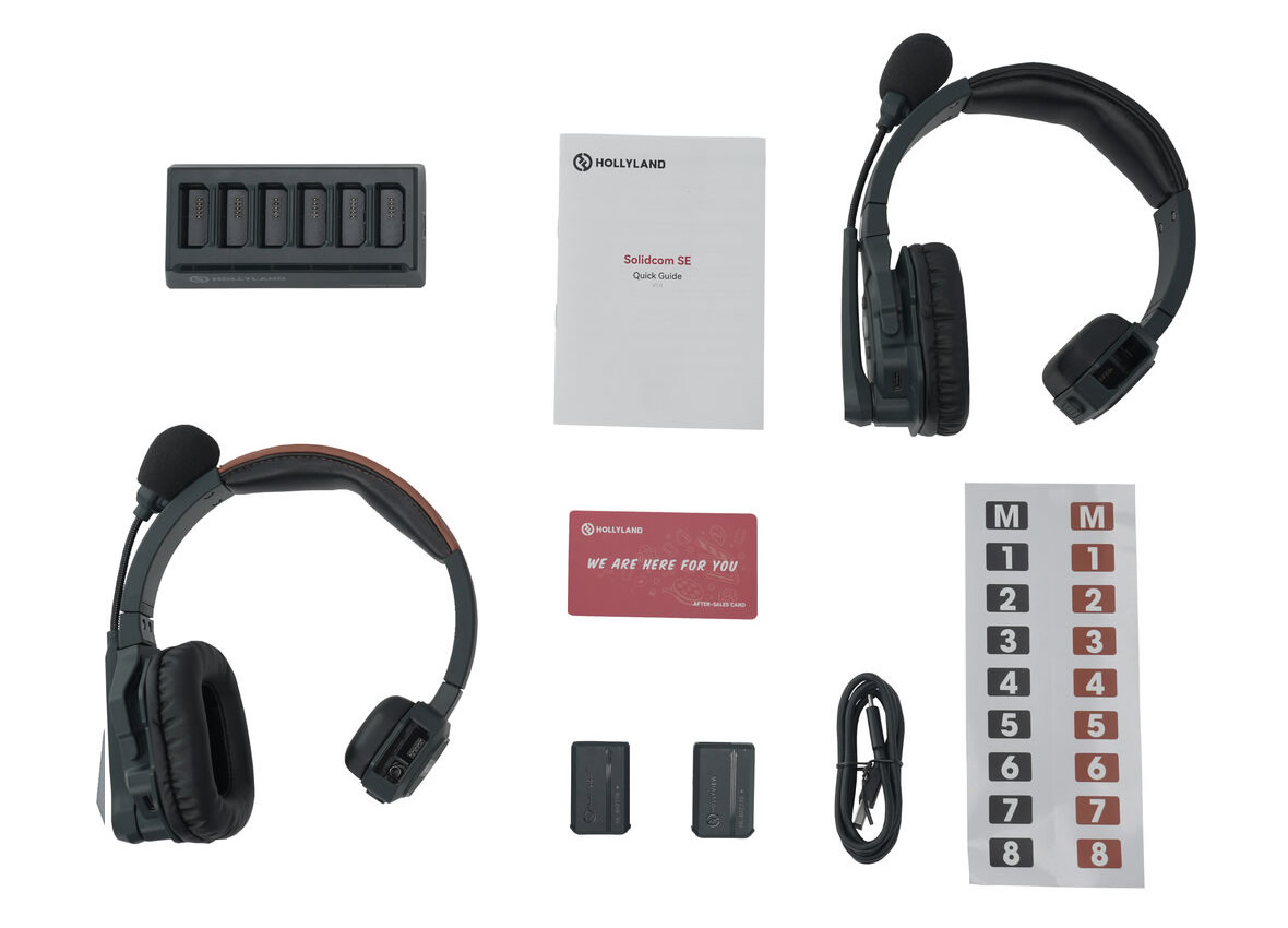 Hollyland HL-Solidcom SE - 2S (Global Version) 2-Person Full-Duplex Single-Ear Noise-Canceling Headset System - Image 2