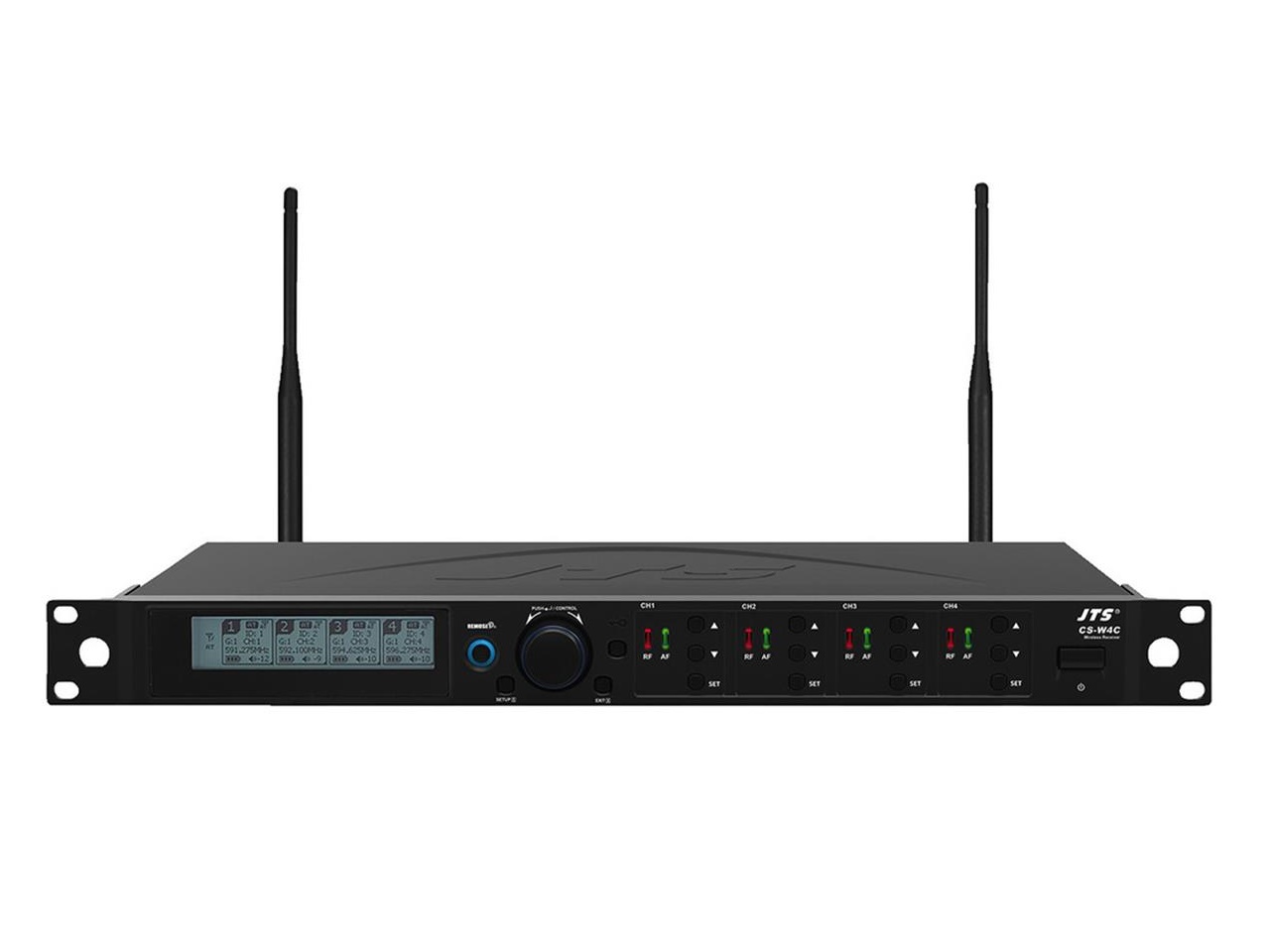 JTS CS-W4C Wireless 4-Channel Receiver for Conferencing System/470-960MHz
