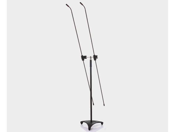 JTS FGM-170 Carbon Dual Dual Floor Stand Microphone with Carbon Boom/170cm Stand