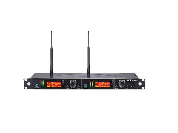 JTS UF-20R UHF PLL Dual-Channel Wideband True Diversity Wireless Receiver/470-960MHz