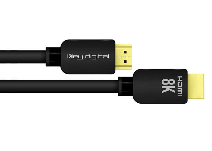 Key Digital KD-Pro8K6BX Ultra High-Speed HDMI Cable 8K 60Hz 48Gbps 6ft HDCP 2.3 Dynamic HDR