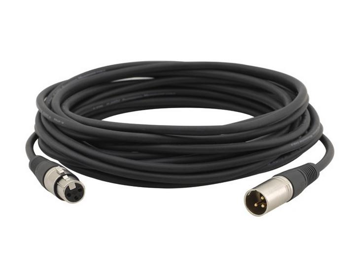 Kramer C-XLQM/XLQF-35 XLR (M) to XLR (F) Quad Style Cable – 35ft