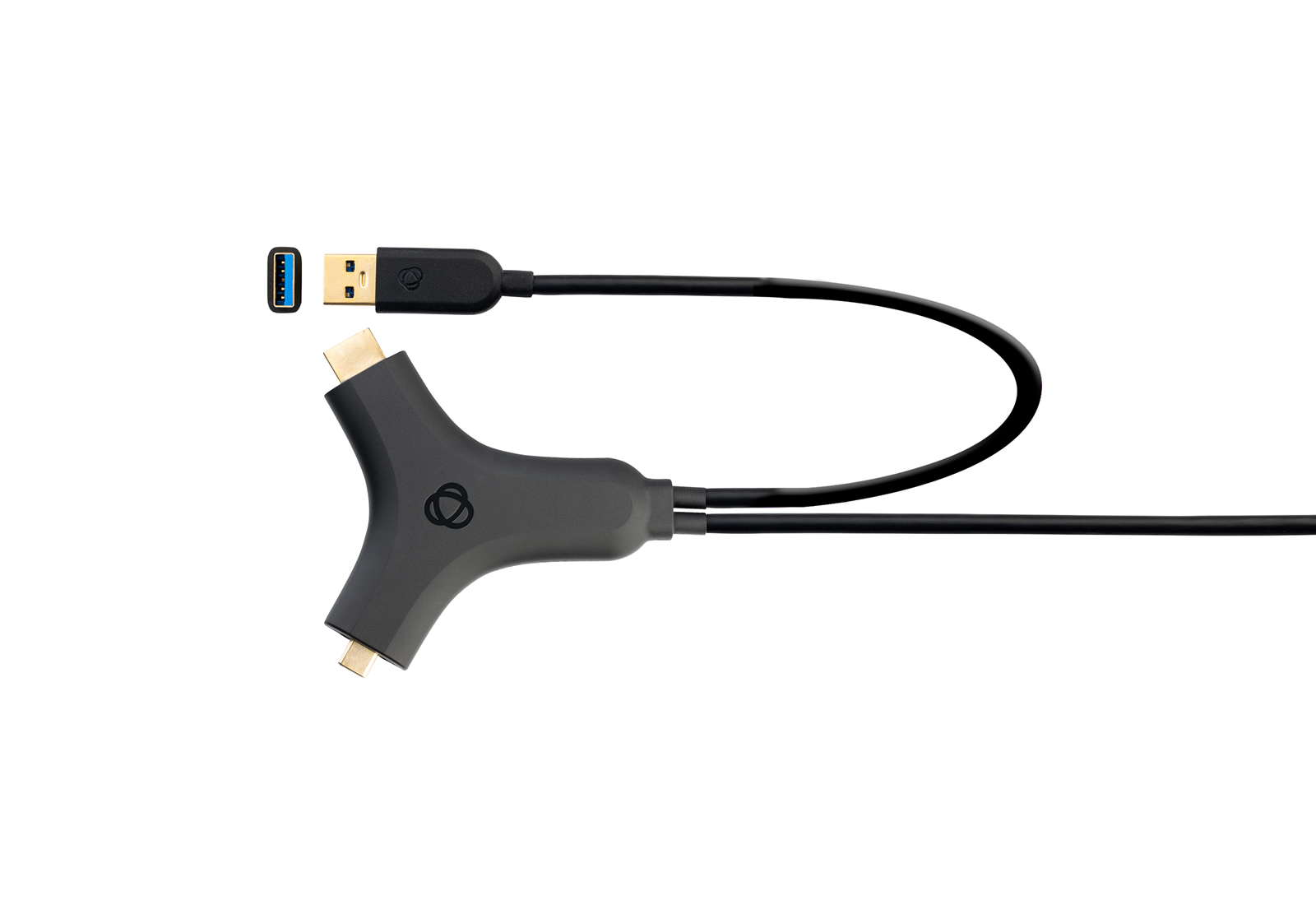 Kramer C-CU32/UC+H Active Multi-Format HDMI / USB3 Input to USB-C Output Adapter / 4K@30Hz 4:4:4 / 2.7m