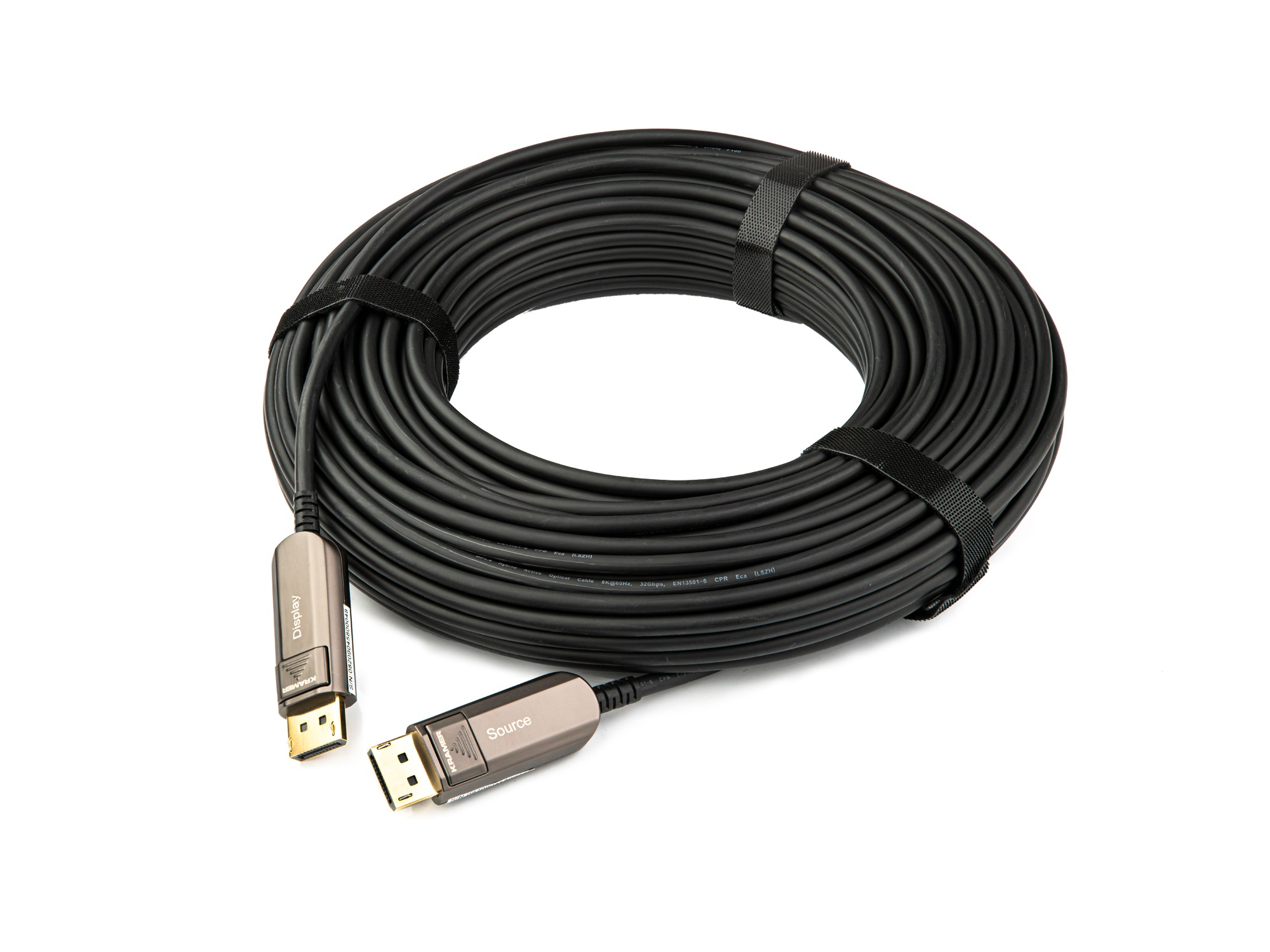 Kramer CLS-AOCDP/UF-98 30m (98ft) Active Optical DisplayPort Cable