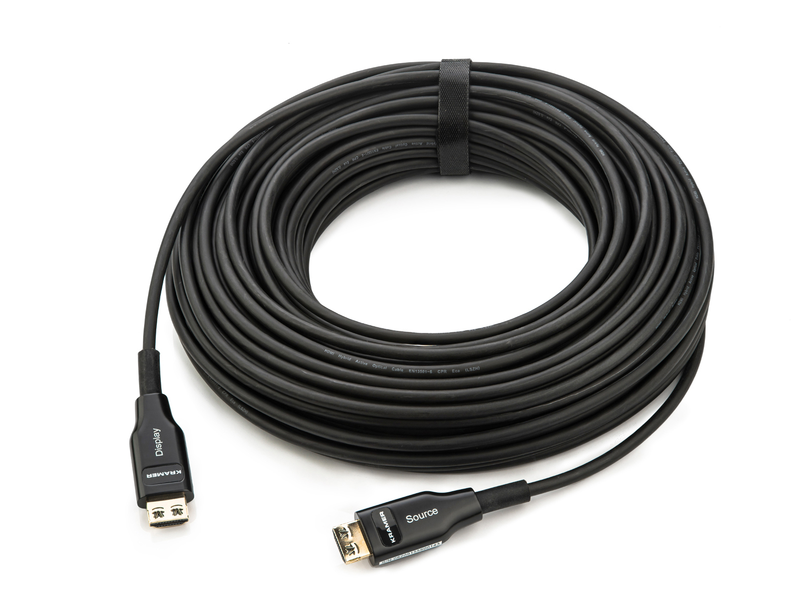 Kramer CP-AOCH/UF-33 10m/33ft Ultra High-Speed HDMI Optic Hybrid Cable – Plenum Rated