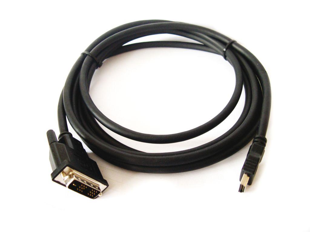 Kramer C-HM/DM-10 HDMI (M) to DVI-D (M) Cable – 10ft
