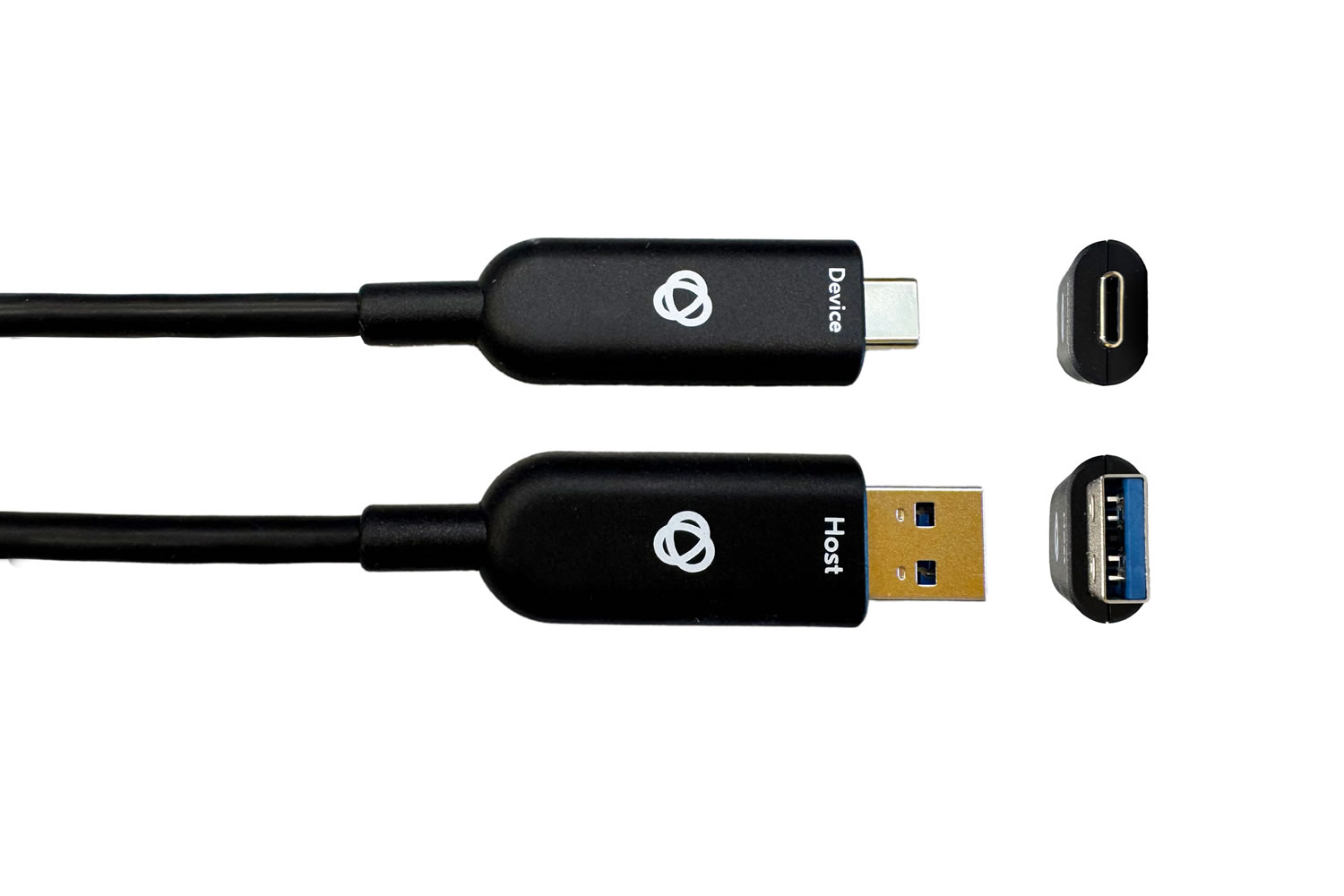 Kramer CLS-AOCU32/AC-164 USB 3.2 Gen 2 USB-A to USB-C 10Gbps 164ft Optical/Copper Cable