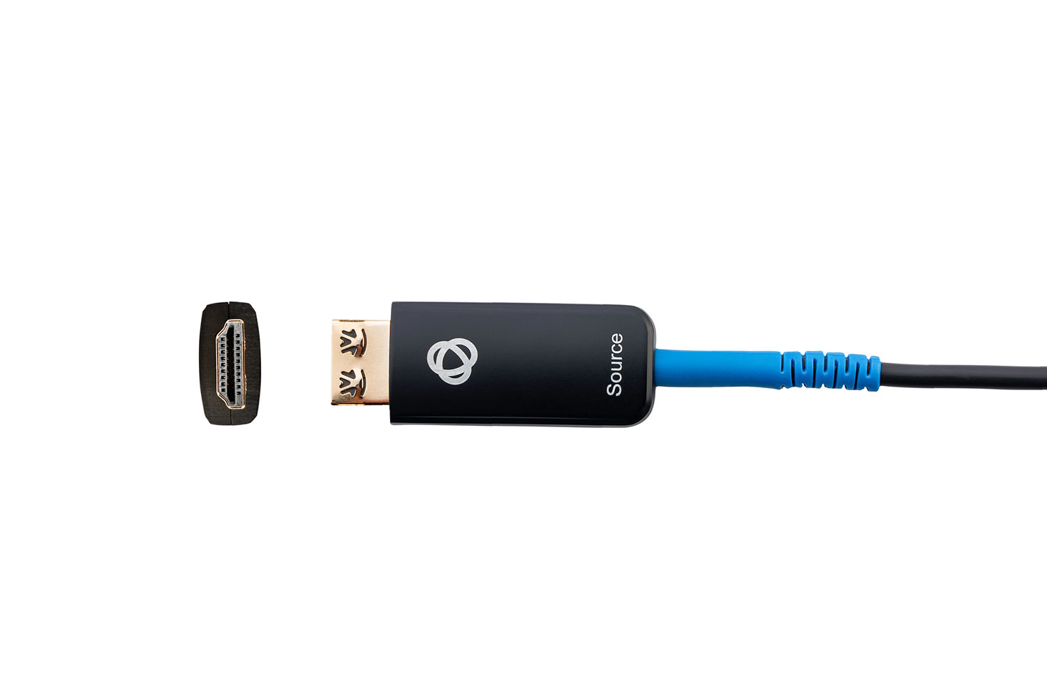 Kramer CP-AOCH/PF-262 4K HDMI Active Optical Cable 262ft / 18Gbps / 4K@60 4:4:4 / Plenum Rated - Image 2