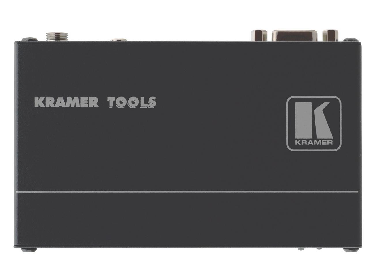 Kramer TP-121XL VGA Video / Stereo Audio Extender Transmitter over CAT5 UTP/STP WUXGA / 1080p 820ft Power Connect - Image 3