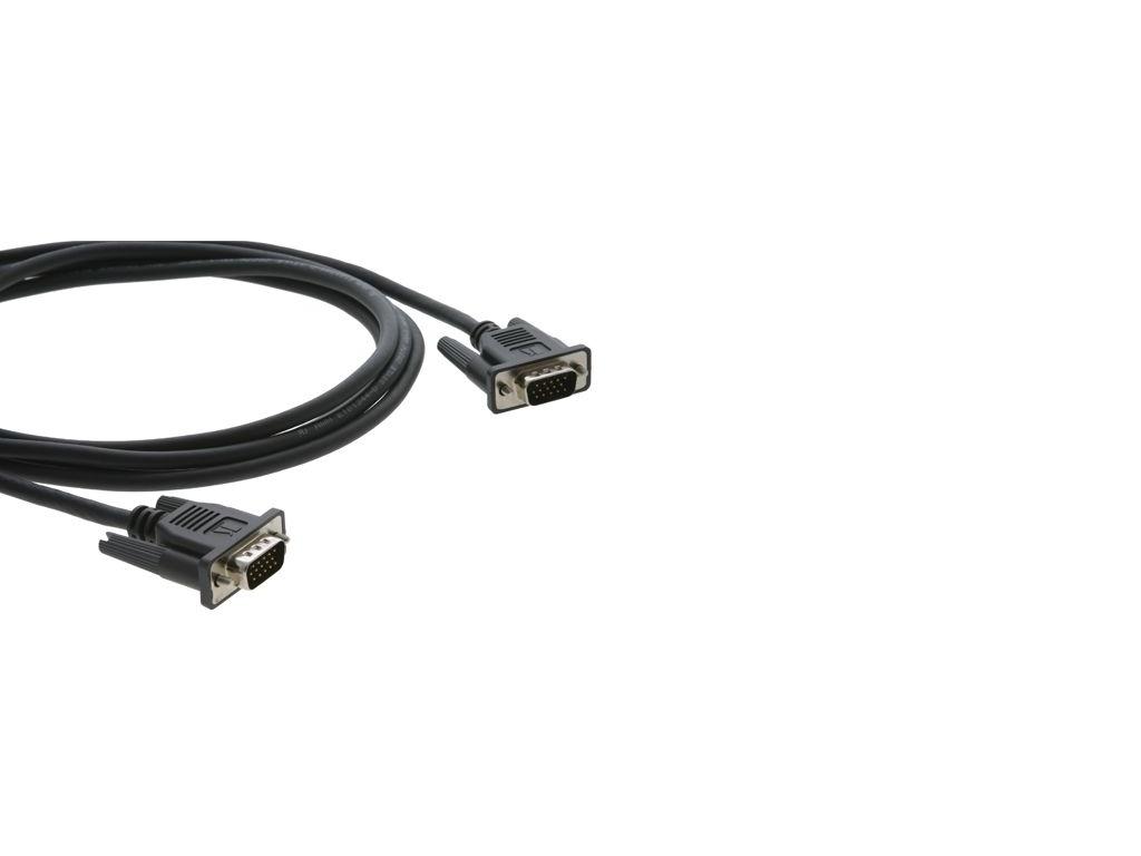 Kramer C-MGM/MGM-10 15-Pin HD (M) to 15-Pin (M) Micro VGA Cable – 10ft