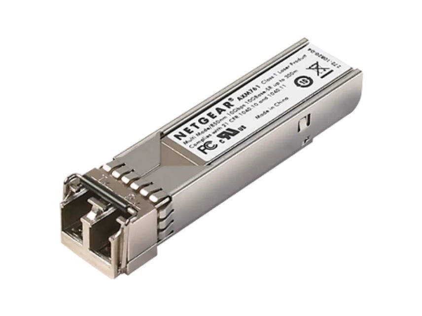 NETGEAR AXM761-10000S 10Gb SFP+ Short-Range LC Duplex Transceiver / 550m OM4 / 300m OM3