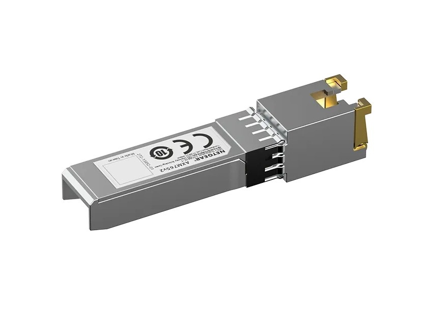 NETGEAR AXM765-20000S 10GBASE-T SFP+ Transceiver / RJ45 10G over CAT6a/CAT7 up to 80 m