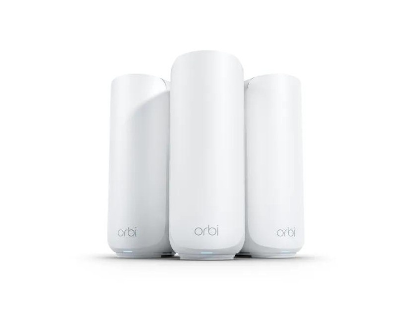 NETGEAR RBE373-100NAS WiFi 7 Dual-Band Mesh System / Up to 5 Gbps / 6,000 sq ft Coverage / 2.5GbE