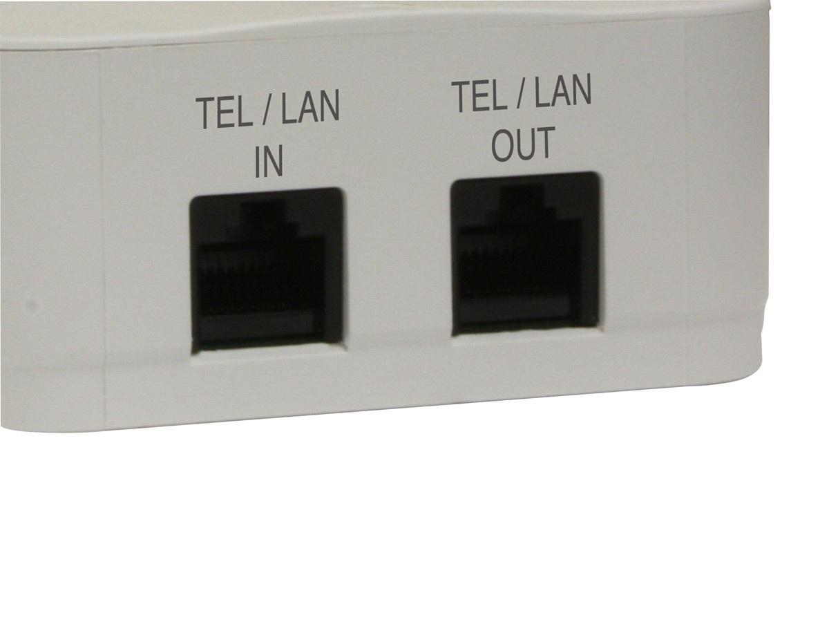 Panamax MD2-TL 2 Outlet Direct Plug-In Surge Protector with Telephone/LAN - Image 2