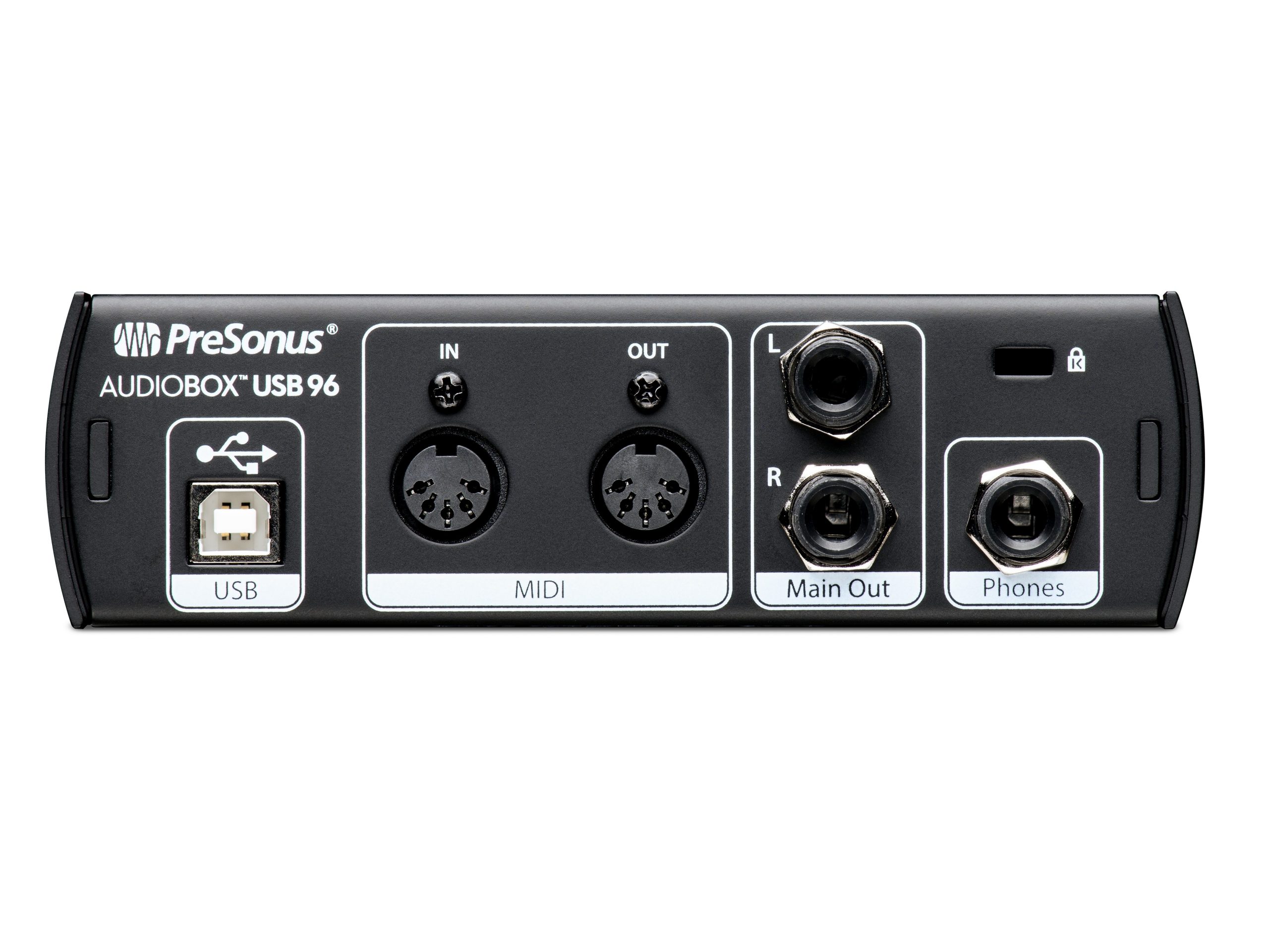 PreSonus AudioBox USB 96 - 25th Anniversary Edition 2x2 USB 2.0 Audio Interface (Matte Black) - Image 4