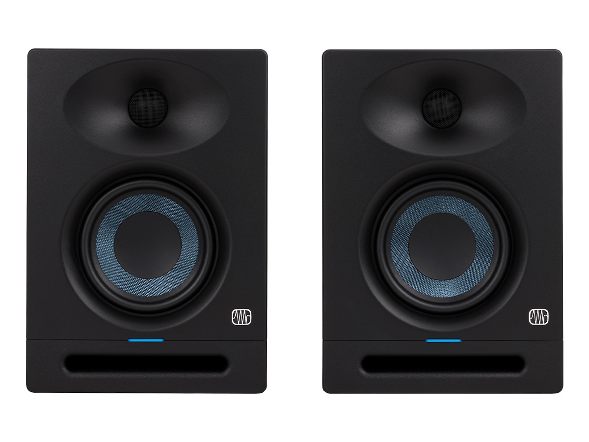 PreSonus ERIS STUDIO 4 4.5-inch 2-Way Active Studio Monitor / 50W Biamp / 55 Hz-20 kHz / 120deg H Dispersion