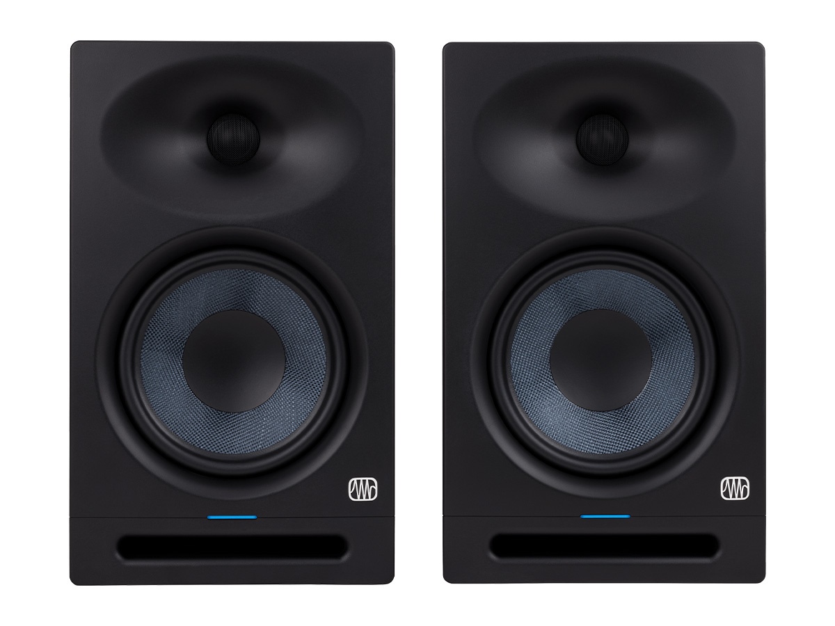 PreSonus ERIS STUDIO 8 8-inch 2-Way Active Studio Monitor / 140W Class AB / 35Hz-20kHz / EBM Waveguide
