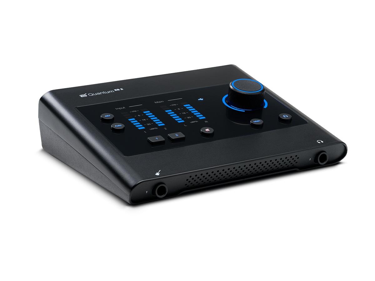 PreSonus QUANTUM ES 2 2-in/2-out USB-C Audio Interface / 24-bit 192 kHz / MAX-HD Mic Preamps / Auto Gain - Image 4