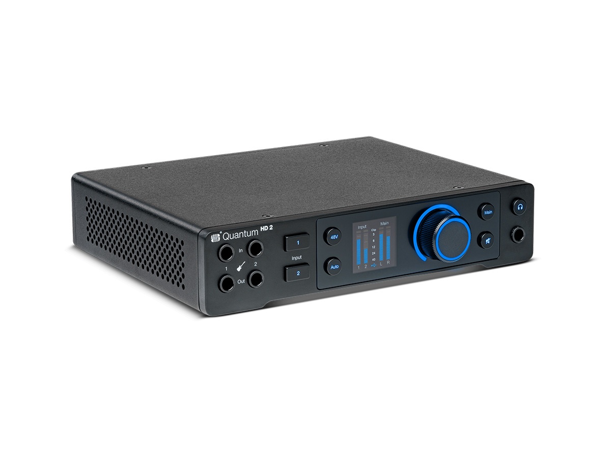 PreSonus QUANTUM HD 2 20 x 24 32-bit / 192 kHz USB-C Audio Interface / 2 MAX-HD Preamps / Re-Amp Outputs - Image 3