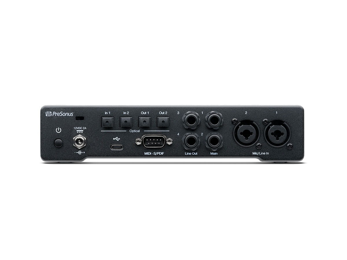 PreSonus QUANTUM HD 2 20 x 24 32-bit / 192 kHz USB-C Audio Interface / 2 MAX-HD Preamps / Re-Amp Outputs - Image 4