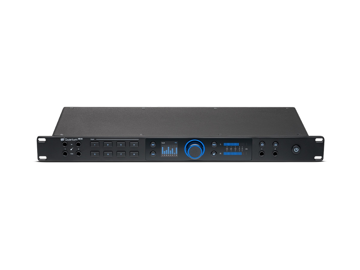 PreSonus QUANTUM HD 8 8-Channel USB-C Audio Interface / 32-bit 192 kHz / 8 MAX-HD Mic Preamps +75 dB - Image 3