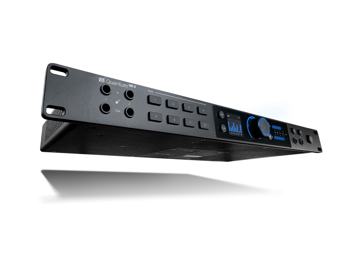 PreSonus QUANTUM HD 8 8-Channel USB-C Audio Interface / 32-bit 192 kHz / 8 MAX-HD Mic Preamps +75 dB - Image 5
