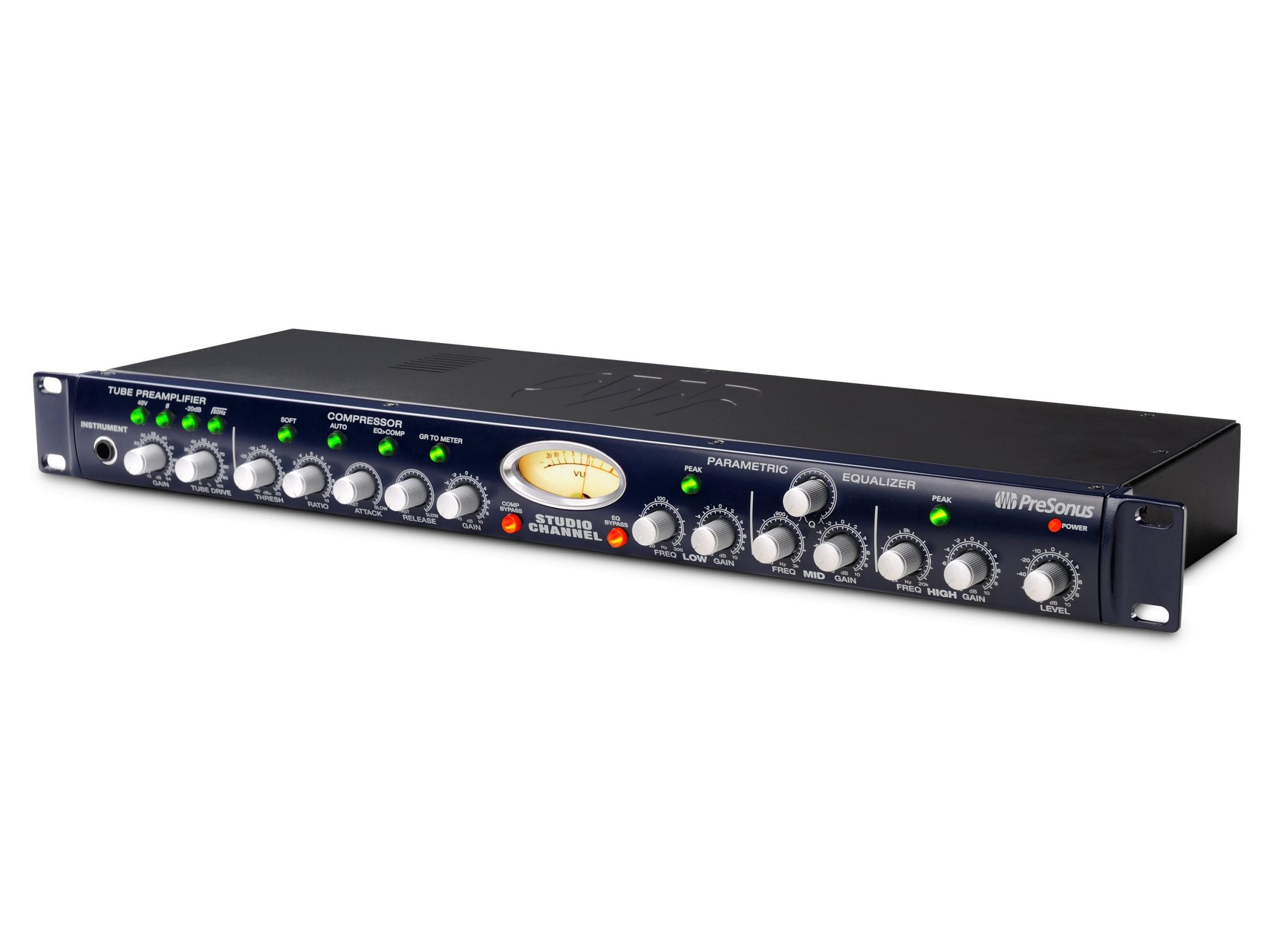 PreSonus Studio Channel Single Channel Tube Strip - Mic Preamp/Comp/EQ
