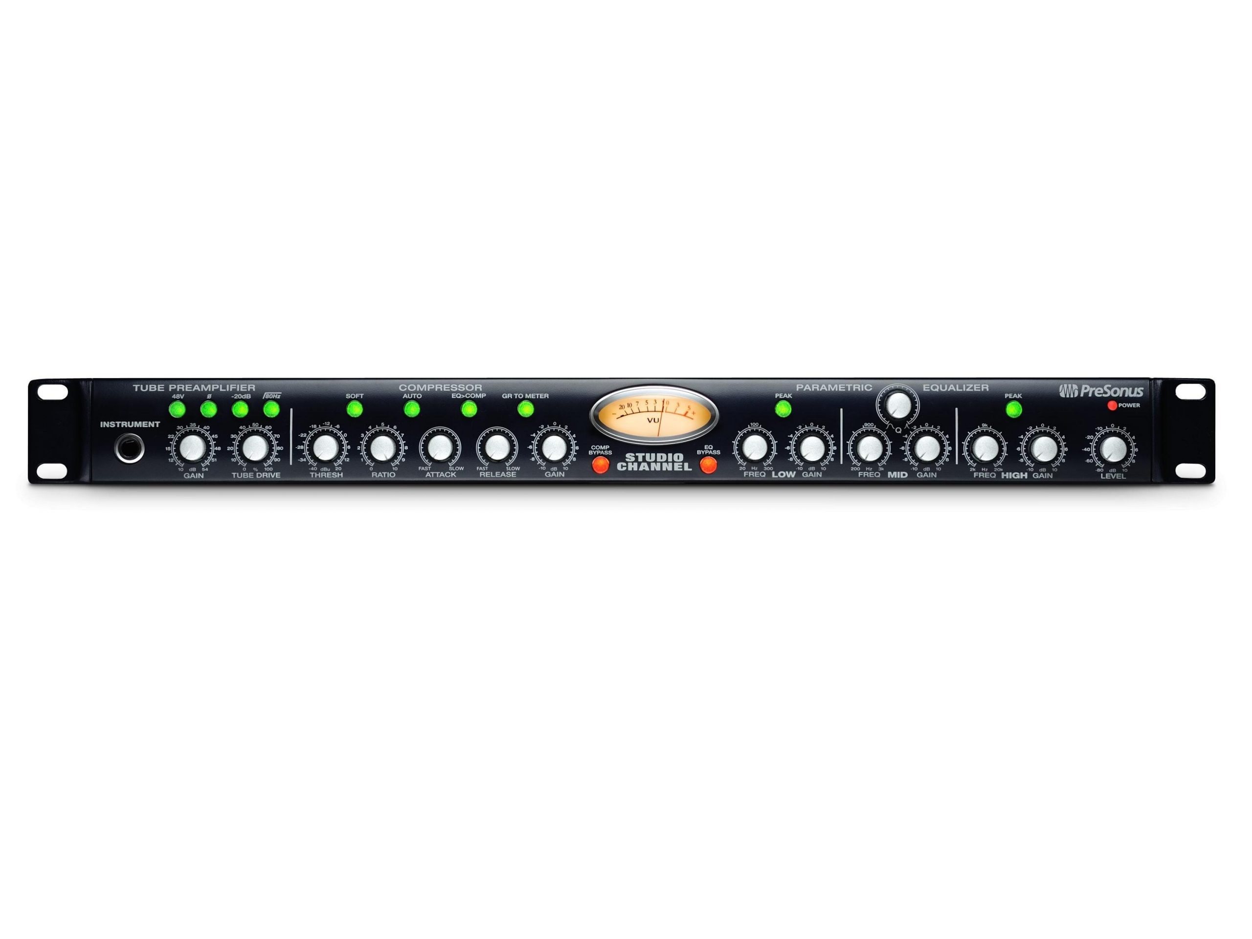 PreSonus Studio Channel Single Channel Tube Strip - Mic Preamp/Comp/EQ - Image 2