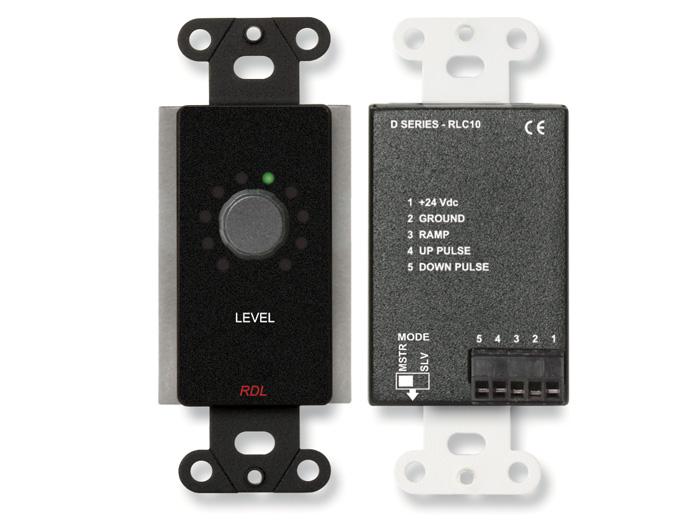 RDL DB-RLC10 Remote Level Control/Rotary Optical Encoder/Black