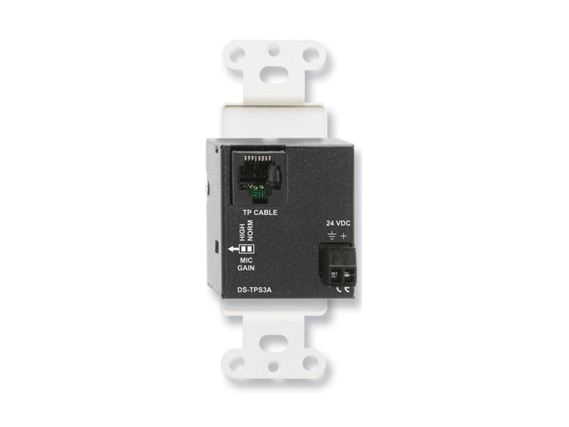 RDL DS-TPS3A Active 3-Pair Extender (Transmitter)/Format-A/ XLR mic/stereo in/Stainless - Image 2