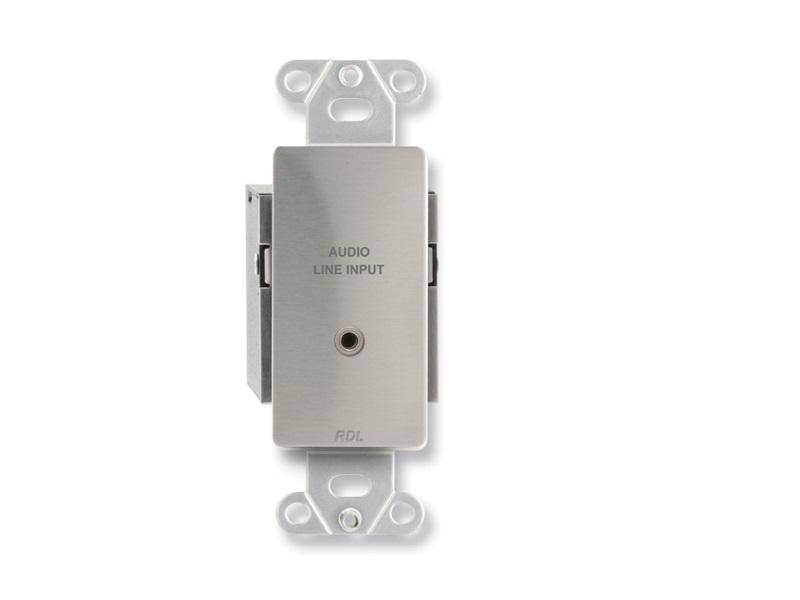 RDL DS-TPS7A Passive Single-Pair Audio Transmitter / Format-A / 3.5mm Mini-Jack / Stereo-to-Mono