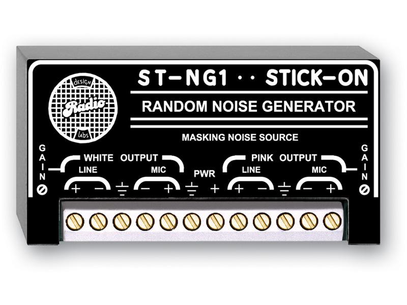 RDL ST-NG1 White / Pink Noise Generator - Adjustable Line / Mic Level 20 Hz - 20 kHz