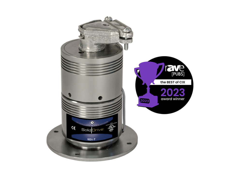Soliddrive SD-1-T Titanium Contact Transducer / Dual Voice Coil / 70 Hz-15 kHz / 10W Transformer Option