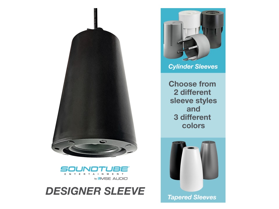 Soundtube DS31-EZ-BASE Designer Sleeve Hanging Speaker