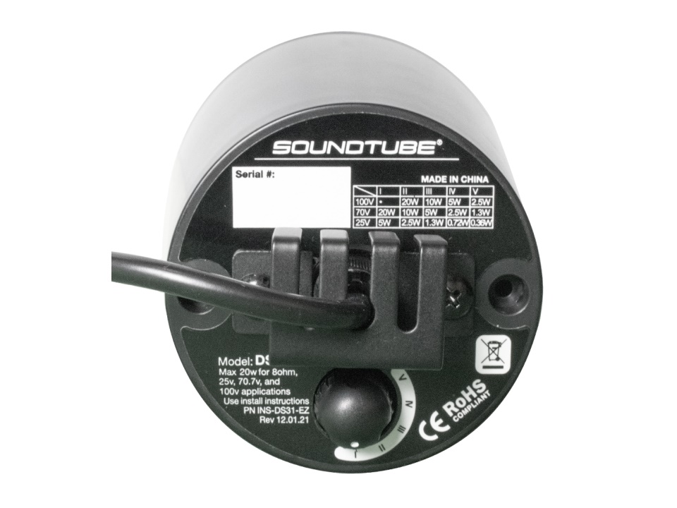 Soundtube DS31-EZ-BASE Designer Sleeve Hanging Speaker - Image 3