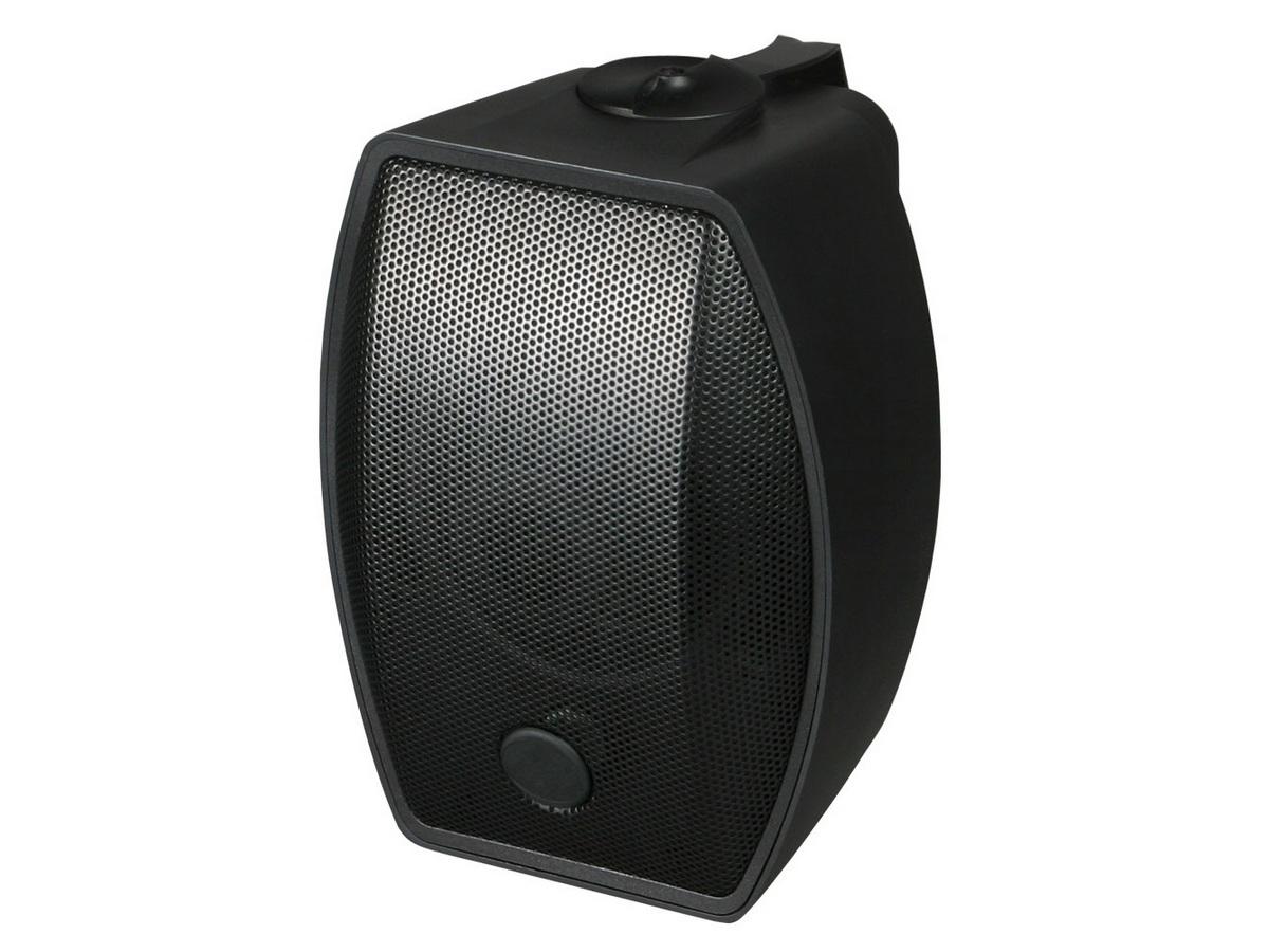Soundtube SM400i-BK 4in Coaxial Surface-Mount Speaker / Ported / 97 Hz-22 kHz / 20W Transformer / Black