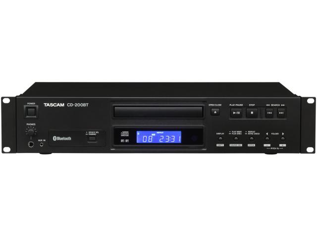 TASCAM CD-200BT Professional Single CD Player with Bluetooth/AptX Codec - Image 3