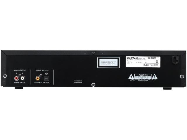 TASCAM CD-200BT Professional Single CD Player with Bluetooth/AptX Codec - Image 4