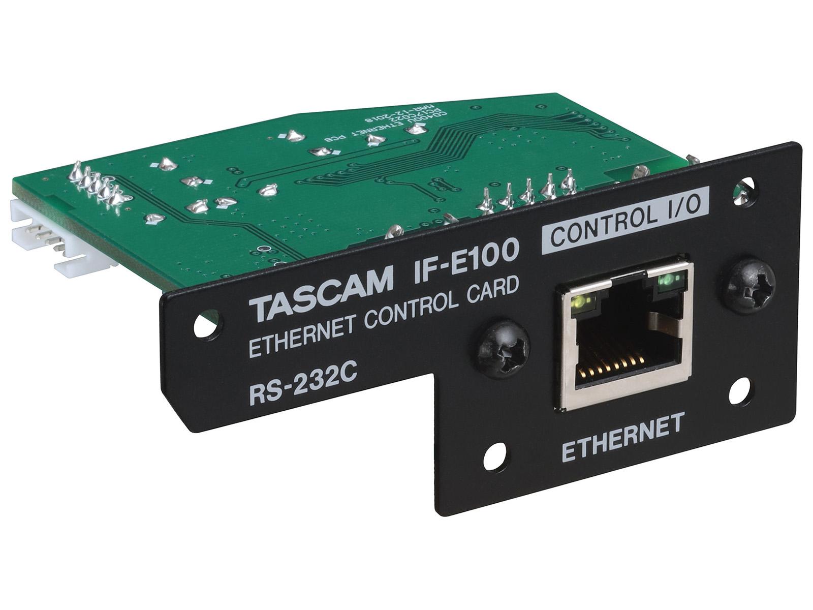 TASCAM IF-E100 Ethernet Control Card for CD-400U