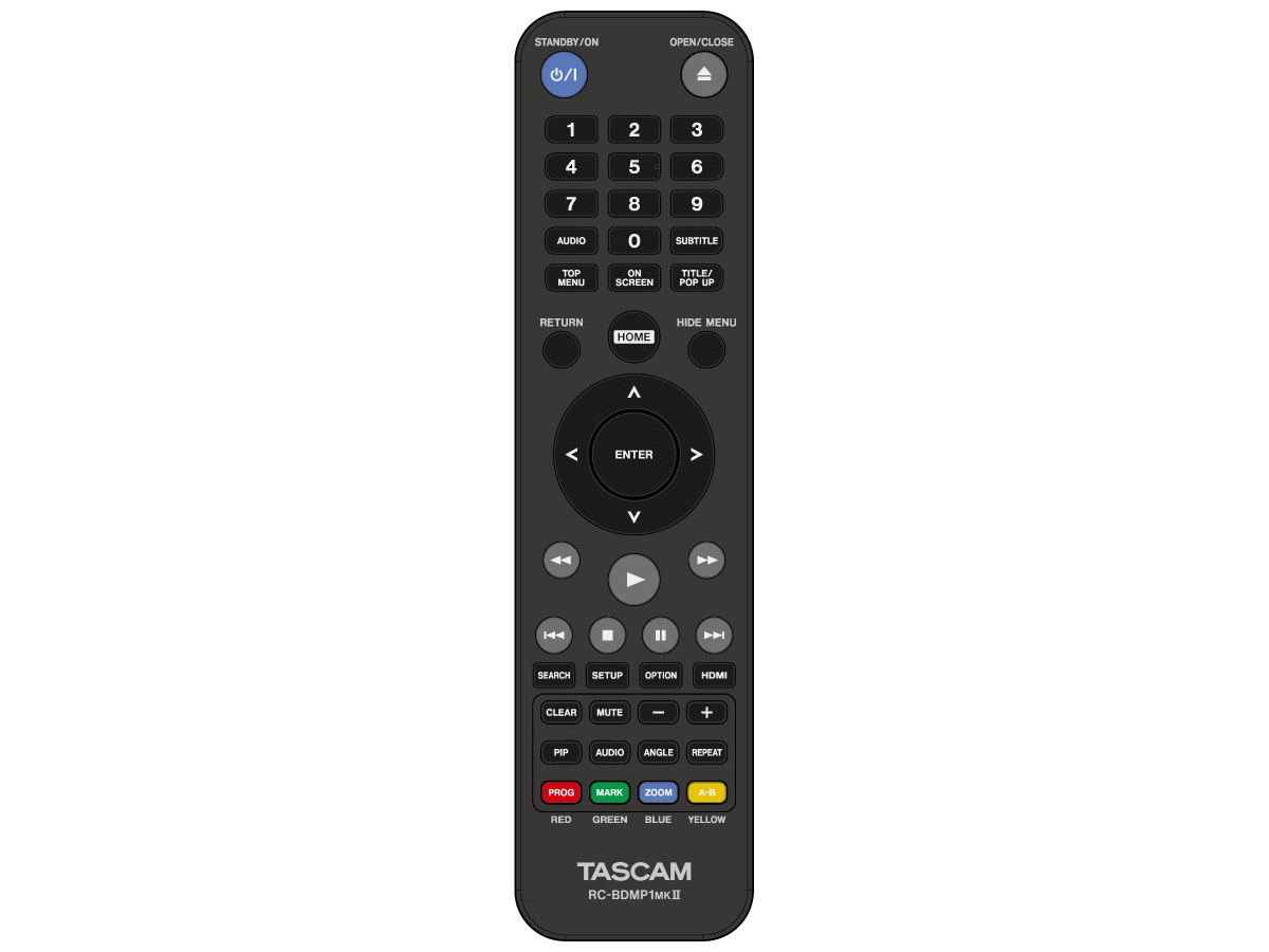 TASCAM BD-MP1MK2 Blu-ray / Media Player - BD/DVD/CD Playback USB / SD HDMI XLR RCA 7.1 - Image 3