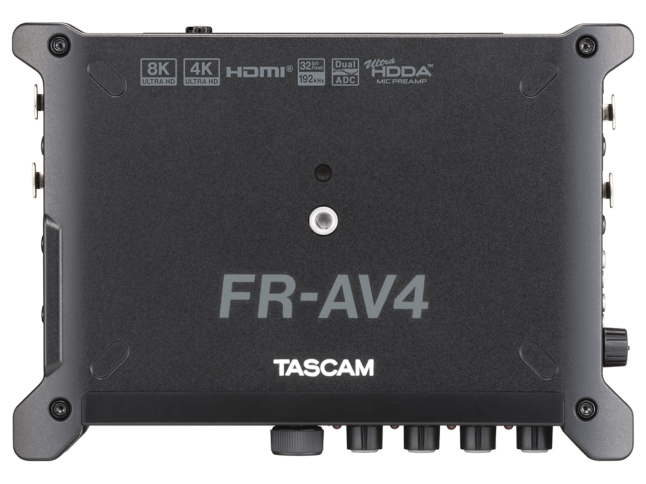 TASCAM FR-AV4 32-Bit Float 4-Ch Field Recorder / Mixer / Timecode Generator / HDMI Sync - Image 6