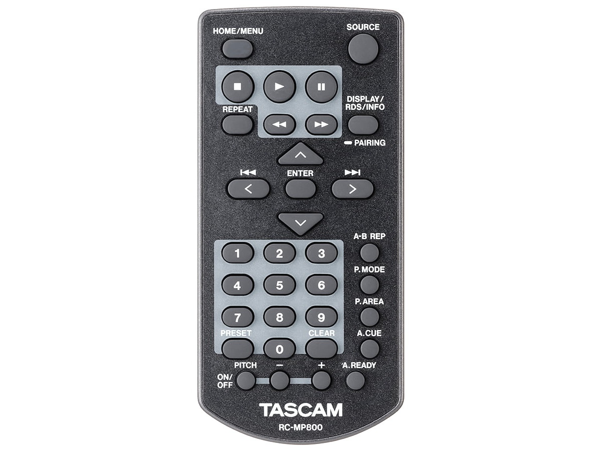 TASCAM MP-800U SD / USB Player / FM Tuner / USB DAC / XLR RCA Outputs / Bluetooth Option - Image 5